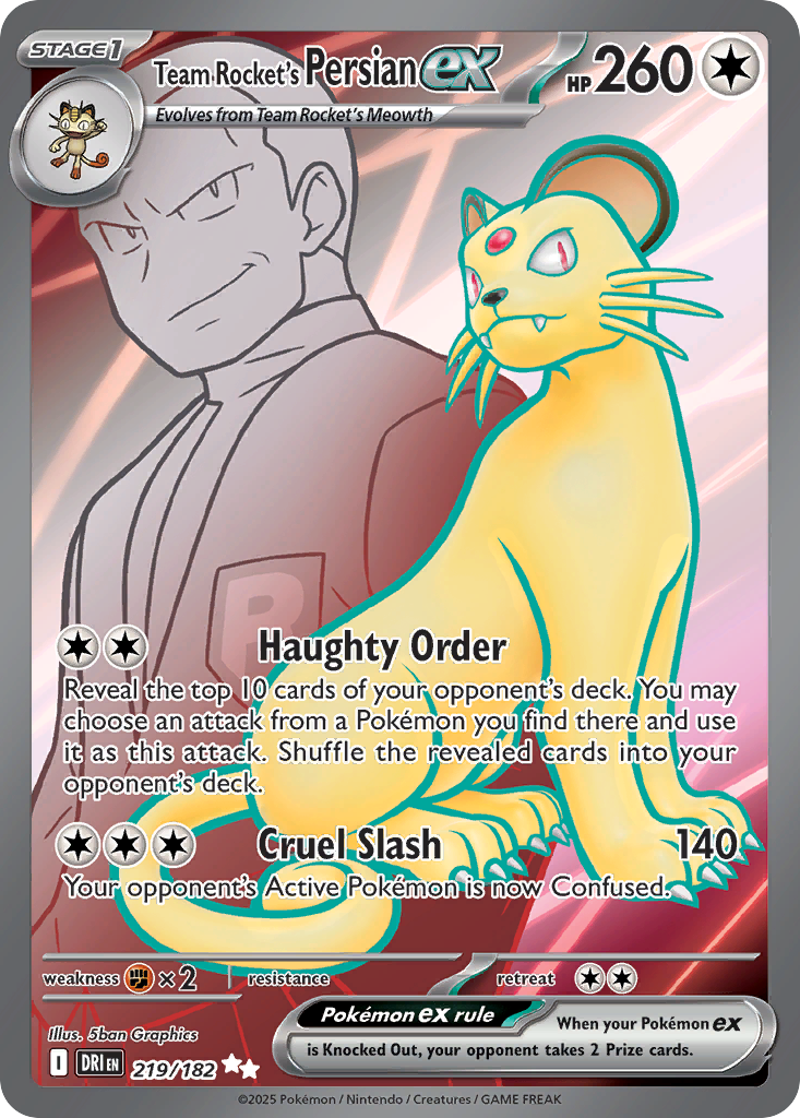 Team Rocket's Persian ex - Destined Rivals